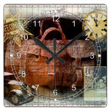 Bon Voyage Clock