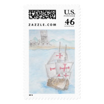 Bon Voyage Postage Stamps