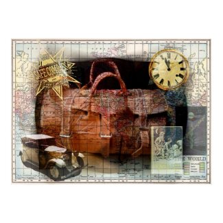 Bon Voyage Print print