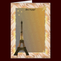 Bon Voyage! Template cards