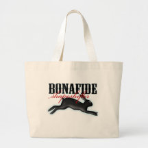 Bonafide Shapeshifter-Rabbit Canvas Bags