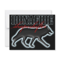 Bonafide Shapeshifter-Wolf invitations