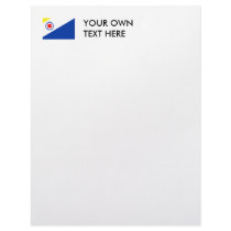 Bonaire Flag letterhead
