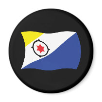 Bonaire Flag Magnet by livingflags Bonaire Flag Magnet