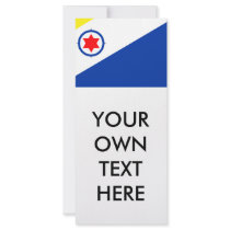 Bonaire Flag rack cards
