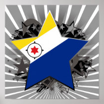 Bonaire Star Poster