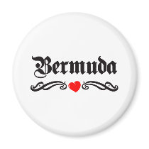 Bonaire Tattoo Style Refrigerator Magnets
