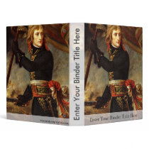 Bonaparte At The Bridge Of Arcola By Gros, Antoine Vinyl Binder