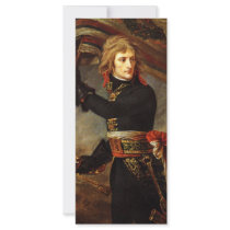 Bonaparte At The Bridge Of Arcola By Gros, Antoine Customized Rack Card