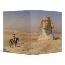 Bonaparte Before the Sphinx Jean-Leon Gerome binders by Ladiebug Bonaparte Before the Sphinx Jean-Leon Gerome binders