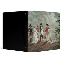 Bonaparte on St. Helena Vinyl Binder