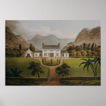 Bonaparte's Mal-Maison at St. Helena, 1821 Poster