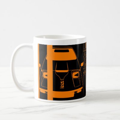 Bond Bug Mug for those who love the iconic three wheeler