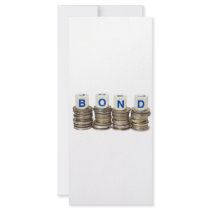 Bond Rack Card Template