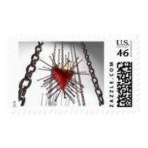 bondage heart postage by tripp_1 bondage heart postage