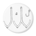 Bondage hooks magnets