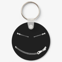 Bondage Smiley Keychain