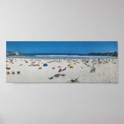 bondi beach australia. Bondi Beach, Australia Poster by zaraward