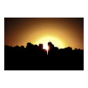 bondi sunset posters