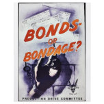 Bonds Or Bondage, Production Drive Committee flyers