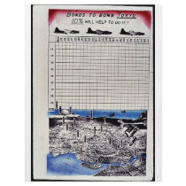 Bonds To Bomb Tokyo 10% Will Help To Do It flyers by ww2posters Bonds To Bomb Tokyo 10% Will Help To Do It flyers