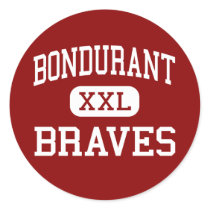 Bondurant - Braves - Middle - Frankfort Kentucky stickers by customteamsportswear Bondurant - Braves - Middle - Frankfort Kentucky stickers