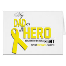Bone Cancer Awareness: dad Cards