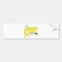 Bone Cancer Awareness: grandfather Bumper Sticker