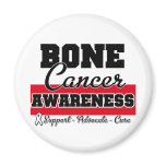 Bone Cancer Awareness Magnets