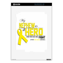 Bone Cancer Awareness: nephew Decal For The iPad 2
