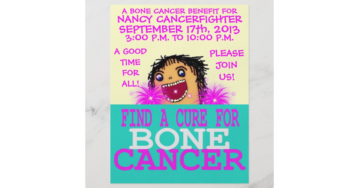 Bone Cancer Benefit Flyer 