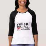 Bone Cancer Hero White Ribbon Tee Shirts