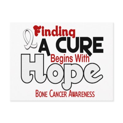 Bone Cancer HOPE 5 Post Card
