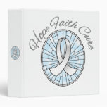 Bone Cancer Hope Faith Cure Awareness Binder