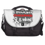 Bone Cancer I Fought Conquered Won Laptop Commuter Bag