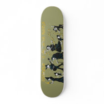 Bone Deck™ - Dancing Muertos skateboards by LoveandBones Bone Deck™ - Dancing Muertos skateboards