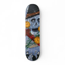 Bone Deck™ - Muertos and Marigolds skateboards