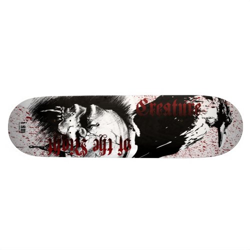 Bone Decks™ Creature of the Night skateboard