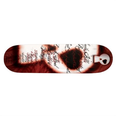 Bone Decks™ – Like a Politician Skateboard by LoveandBones