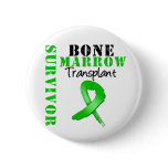 Bone Marrow Transplant Survivor Ribbon Pin