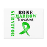 Bone Marrow Transplant Survivor Ribbon Postcard