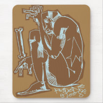 Bone Mousepad by 40ozcomics Bone Mousepad