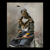 Bone Necklace, Council Chief 1899 posters