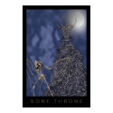 Bone Throne posters by givengraphics Bone Throne posters