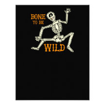 Bone To Be Wild Personalized Announcement