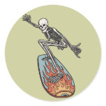 Bonehead Board Dude stickers