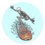 Bonehead Board Dude stickers