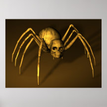 Bonehead Spider Print