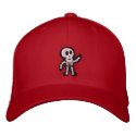 Bones embroidered hats