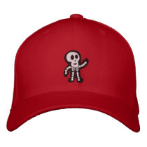 Bones embroidered hats by SpacetimeSix Bones embroidered hats